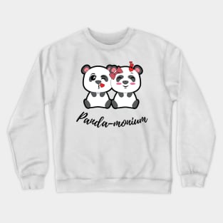 Panda couple Crewneck Sweatshirt